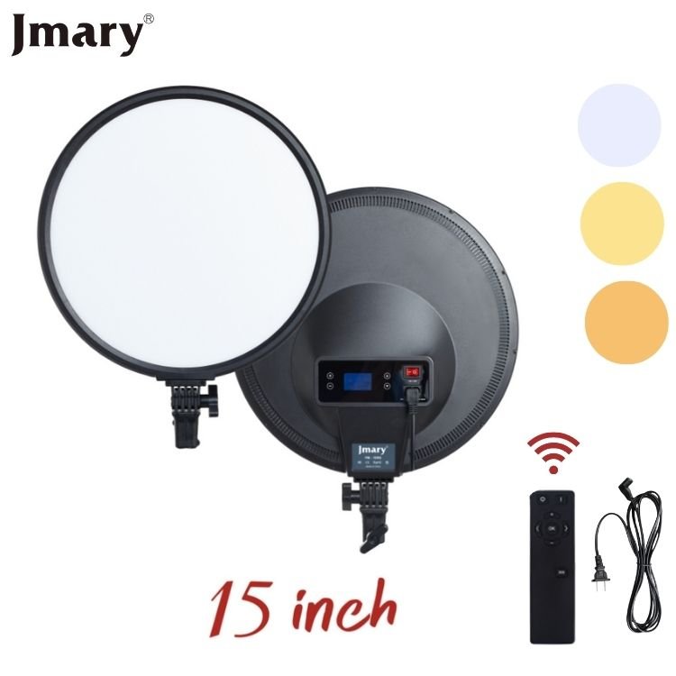 Jmary FM-15RS 15 inches Video Panel Light For Studio Live Recording